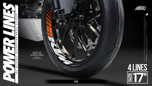 KTM - RIN 17 ( Sticker wheel / rines )