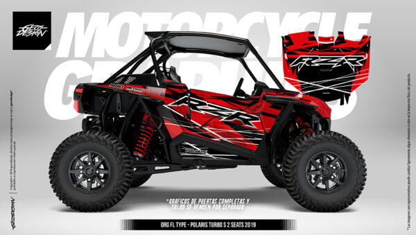 ORG FL TYPE - POLARIS RZR TURBO XP ( 2 plazas ) 19-21