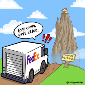 ZONA EXTENDIDA ( Pago extra de paquetería )