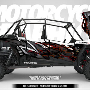 THE FLAMES - POLARIS RZR TURBO XP ( 4 plazas ) 19-21