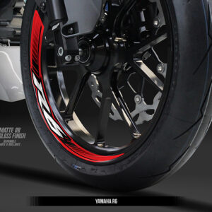 R6 - RIN 17 ( Sticker wheel / rines )