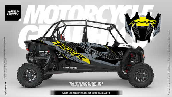 CROSS SIDE - POLARIS RZR TURBO XP ( 4 plazas ) 19-21