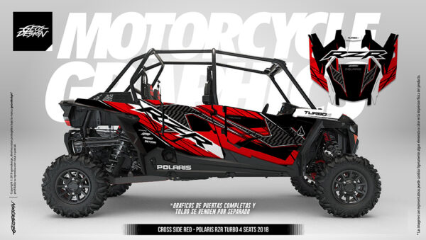CROSS SIDE - POLARIS RZR TURBO XP ( 4 plazas ) 19-21 - Imagen 4