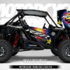 HALF TONES COLORS - POLARIS RZR TURBO XP ( 2 plazas ) 19-21