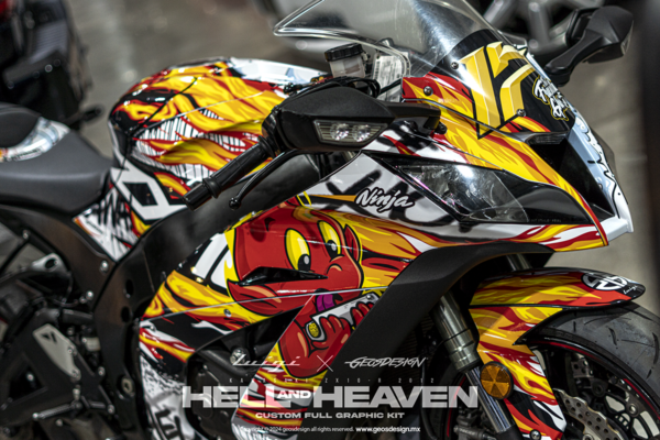 HELL AND HEAVEN - KAWASAKI ZX10-R NINJA 11-15 - Imagen 4
