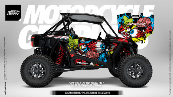 JUICY OLD SCHOOL - POLARIS RZR TURBO XP ( 2 plazas ) 19-21