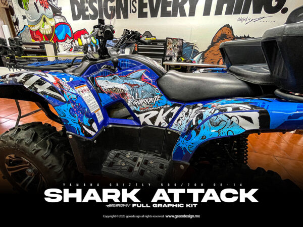 SHARK ATTACK - YAMAHA GRIZZLY 550 / 700 08-14 - Imagen 3