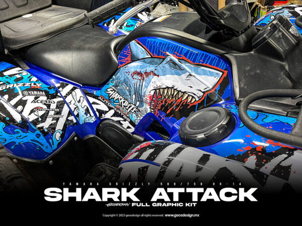 SHARK ATTACK - YAMAHA GRIZZLY 550 / 700 08-14 - Imagen 4