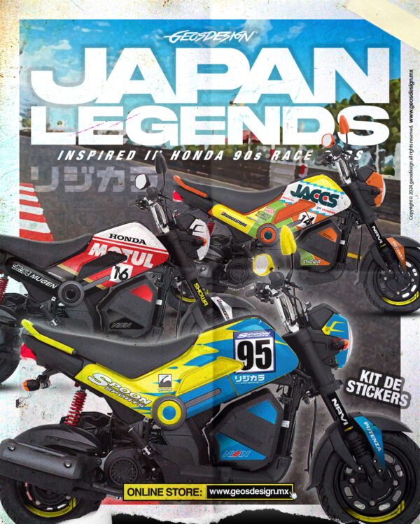 JAPAN LEGENDS - HONDA NAVI / ITALIKA BIT