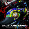 VALE AND MARC / RICK AND MORTY STYLE - BAJAJ PULSAR N250 / N160 - Imagen 4