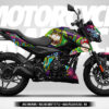 VALE AND MARC / RICK AND MORTY STYLE - BAJAJ PULSAR N250 / N160 - Imagen 7