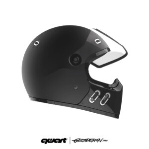 QWART LAB - PHOENIX 2 TONE MATTE BLACK + GLOSS BLACK