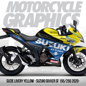 SUZIE LIVERY - SUZUKI GIXXER SF 150/250 2020-