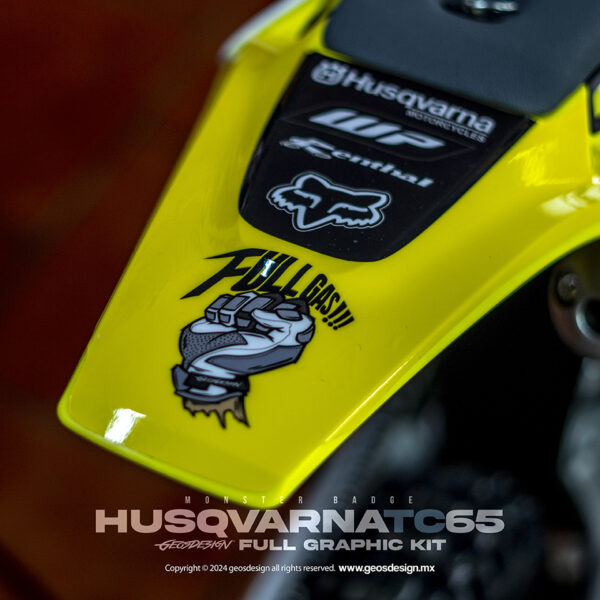 MONSTER BADGE - HUSQVARNA TC 65 16-23 - Imagen 4