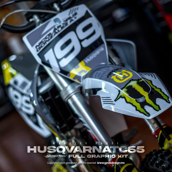 MONSTER BADGE - HUSQVARNA TC 65 16-23 - Imagen 6