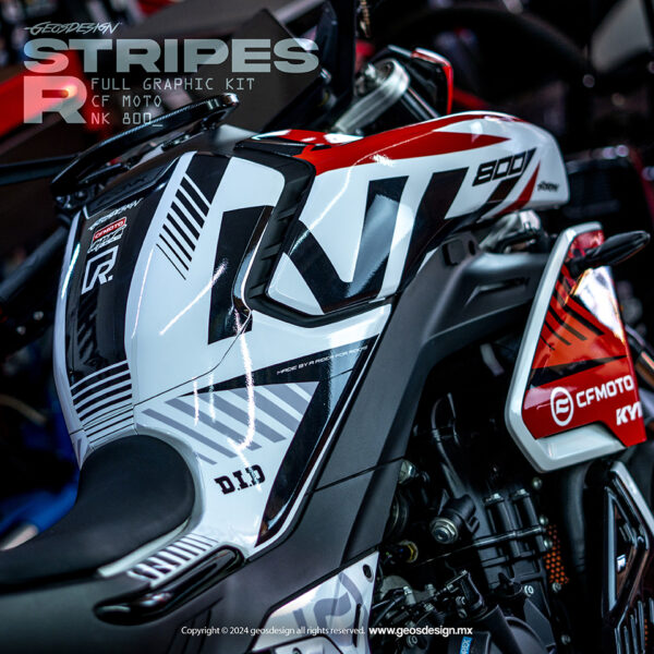 STRIPES R - CF MOTO 800 NK. - Imagen 4