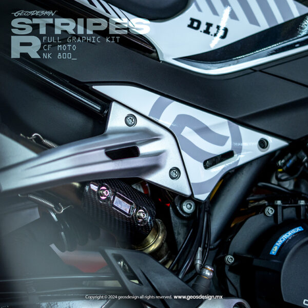 STRIPES R - CF MOTO 800 NK. - Imagen 5