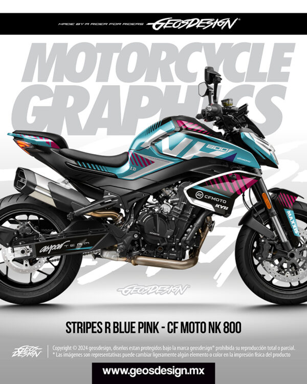 STRIPES R - CF MOTO 800 NK. - Imagen 11