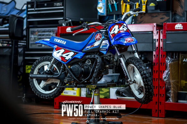 POWER SHAPES BLUE - YAMAHA PW 50