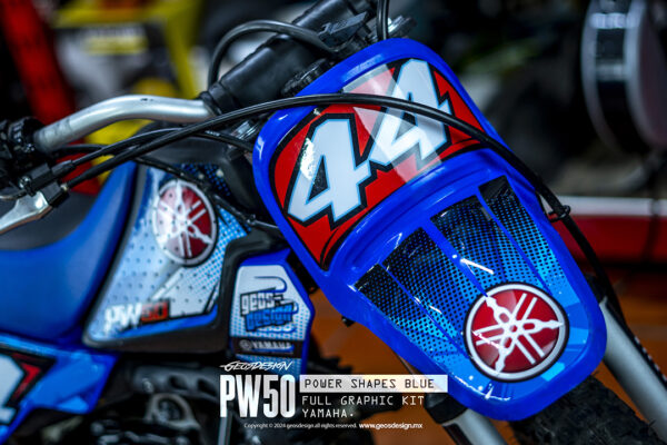 POWER SHAPES BLUE - YAMAHA PW 50 - Imagen 3