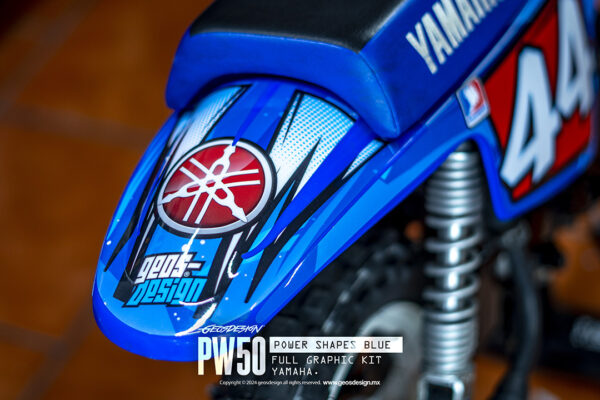 POWER SHAPES BLUE - YAMAHA PW 50 - Imagen 4