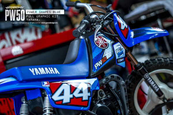 POWER SHAPES BLUE - YAMAHA PW 50 - Imagen 5