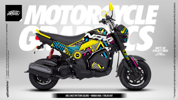 ABS LINES PATTERN - HONDA NAVI / ITALIKA BIT