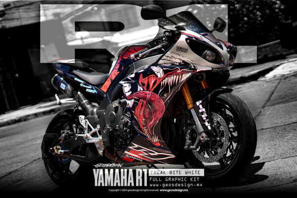 FREAK BITE ( VENOM ) - YAMAHA R1 08-14 ( CROSS PLANE )