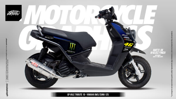 GP VALE TRIBUTE 19  - YAMAHA BWS-ZUMA 125