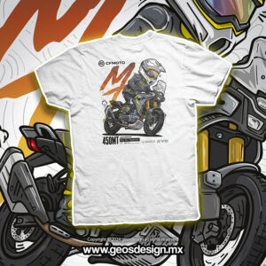 CF MOTO 450 MT TOON T-SHIRT WHITE