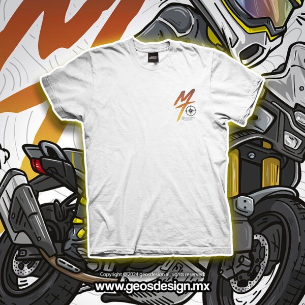 CF MOTO 450 MT TOON T-SHIRT WHITE - Imagen 2