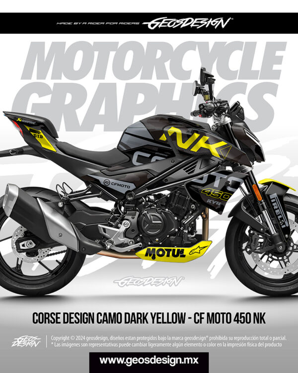 CORSE DESIGN CAMO - CF MOTO 450 NK