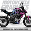 CROSS GRADIENT PINK - CF MOTO 250/300 NK 2ND. GEN.