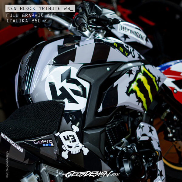 KEN BLOCK TRIBUTE 23 - ITALIKA 250 Z 2019- - Imagen 4