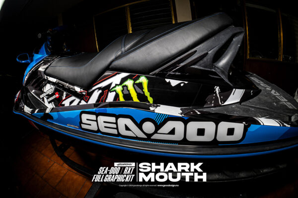 SHARK MOUTH - SEA DOO RXT SUPER CHARGED - Imagen 4