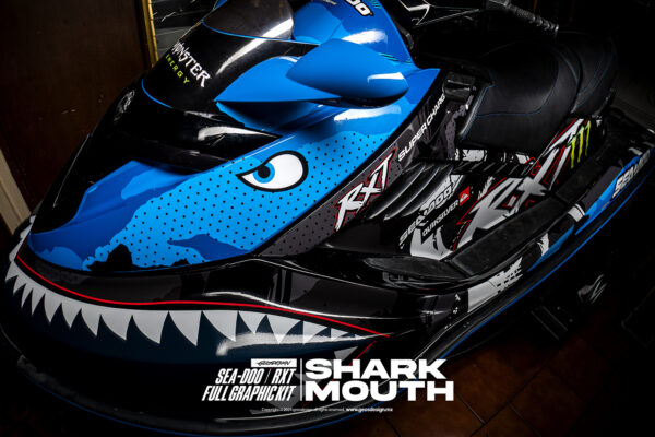SHARK MOUTH - SEA DOO RXT SUPER CHARGED - Imagen 5