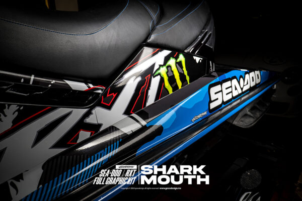 SHARK MOUTH - SEA DOO RXT SUPER CHARGED - Imagen 6
