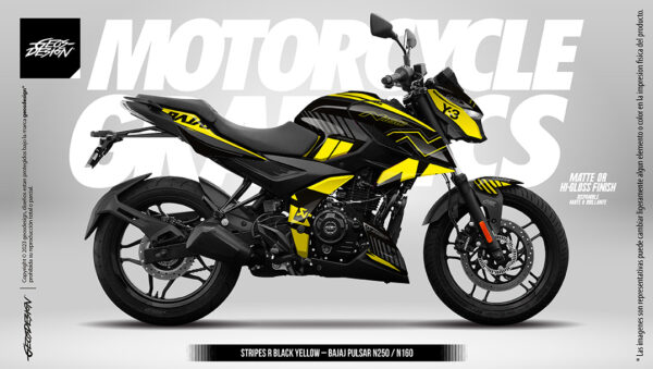 STRIPES R - BAJAJ PULSAR N250 / N160 - Imagen 7