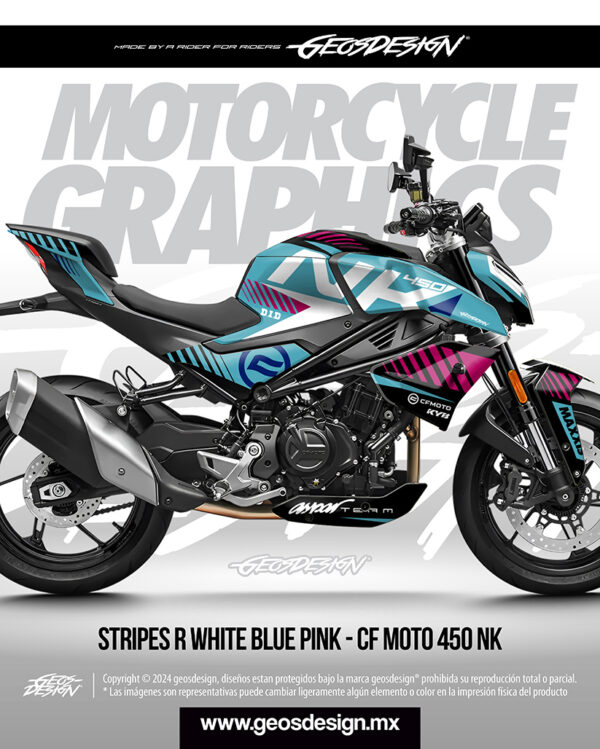 STRIPES R - CF MOTO 450 NK - Imagen 6
