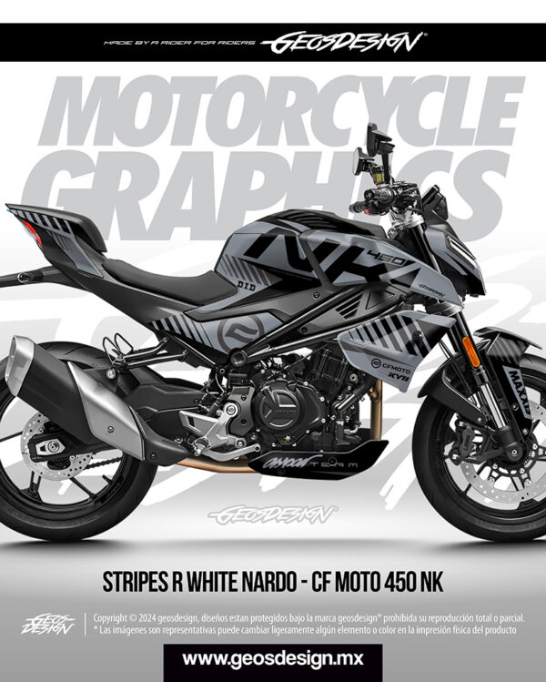 STRIPES R - CF MOTO 450 NK - Imagen 7