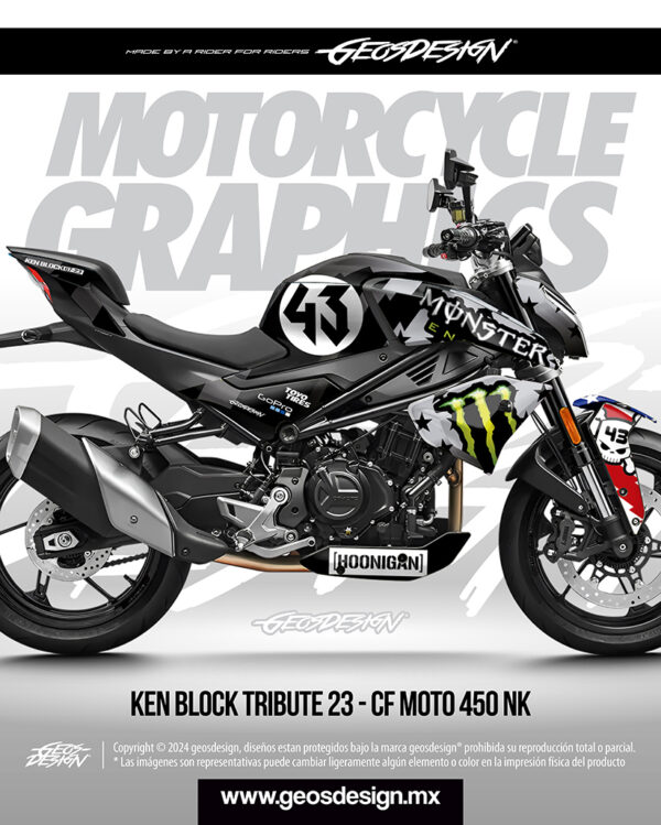 KEN BLOCK TRIBUTE 23 - CF MOTO 450 NK