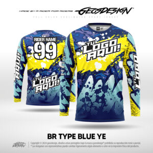 BR TYPE BLUE YE - CUSTOM JERSEY