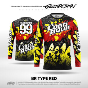 BR TYPE RED - CUSTOM JERSEY