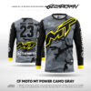 CF MOTO MT POWER CAMO GRAY - CUSTOM JERSEY