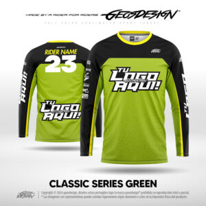 CLASSIC SERIES GREEN - CUSTOM JERSEY