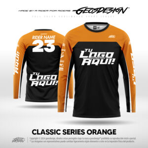 CLASSIC SERIES ORANGE - CUSTOM JERSEY