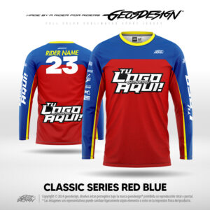 CLASSIC SERIES RED BLUE - CUSTOM JERSEY