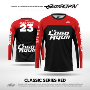 CLASSIC SERIES RED - CUSTOM JERSEY