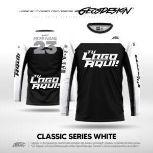CLASSIC SERIES WHITE - CUSTOM JERSEY