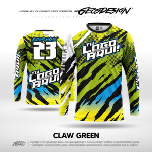 CLAW GREEN - CUSTOM JERSEY
